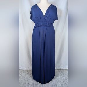 Iman stretch floor length dress